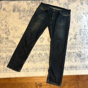 Levi's 541 Dark Blue Jeans 38 Waist 36 Inseam